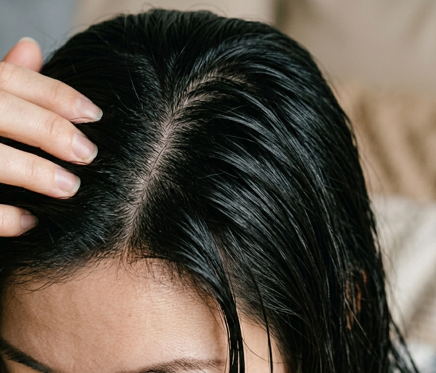 หนังศีรษะมันแต่ผมบางควรทำอย่างไร? เข้าใจสาเหตุและวิธีดูแลให้สมดุล