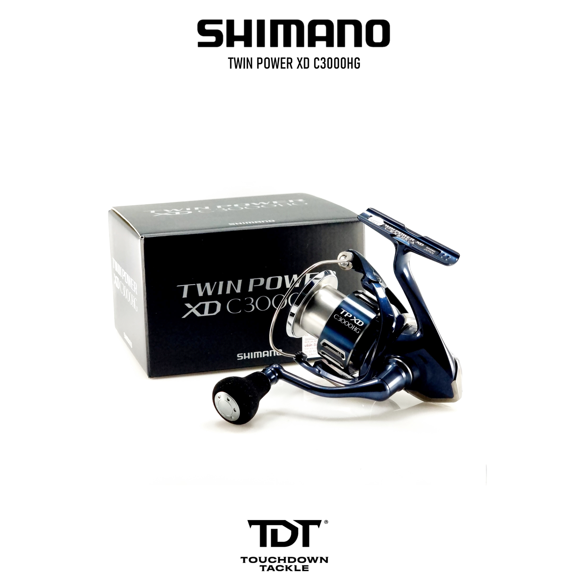 SHIMANO 21 TWIN POWER XD ยอดนิยม รองท๊อปใช้งานดีมาก + ประกัน EASTERN -  touchdowntackle