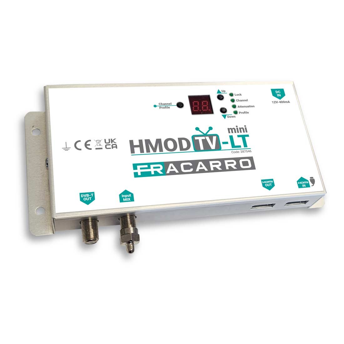 Digital Modulator | Fracarro | HMODTV-LT MINI (287546) | 1 HDMI Input ...
