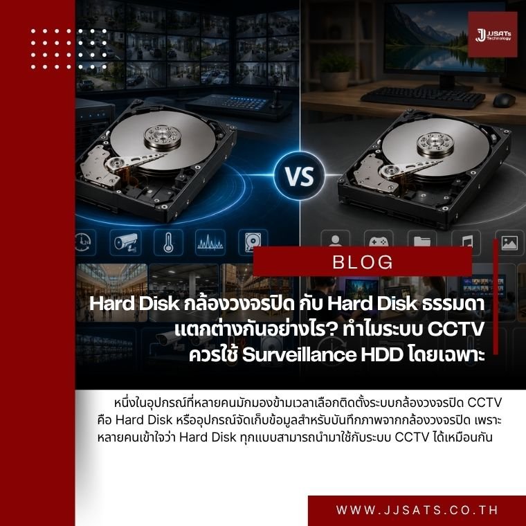What is the Difference Between a CCTV Hard Disk and a Standard Hard Disk? Why Your Security Setup Requires a Dedicated Surveillance HDD