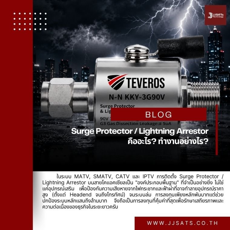 What is a Surge Protector / Lightning Arrestor? How does it work?