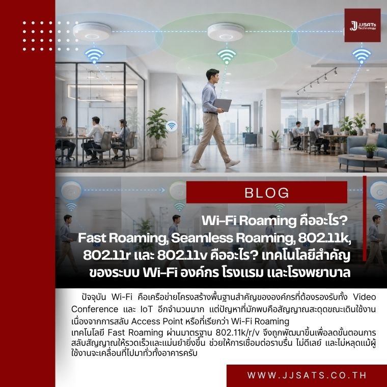 What is Wi-Fi Roaming? Understanding Fast Roaming, Seamless Roaming, 802.11k, 802.11r, and 802.11v: Key Technologies for Enterprise, Hotel, and Hospital Wi-Fi Systems