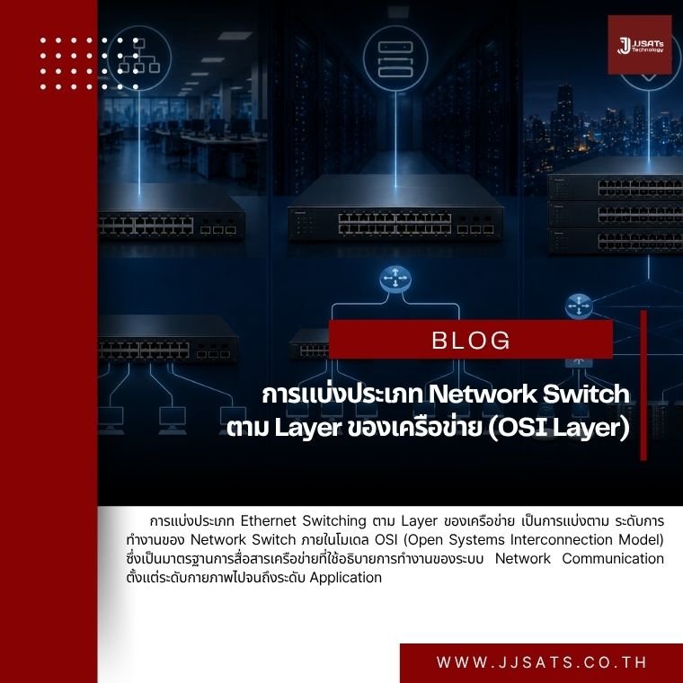 Categorizing Network Switches by Network Layer (OSI Layer)