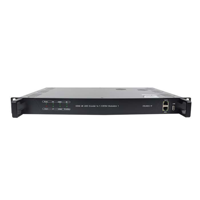 01UHDO-1T (ACE) – เครื่องเข้ารหัส UHD 4K แบบ 1 ช่อง พร้อม HDMI Input รองรับการส่งออกสัญญาณ IP Streaming ผ่านโปรโตคอล HTTP, UDP, RTMP และ HLS เหมาะสำหรับระบบ IPTV และ Digital Broadcasting