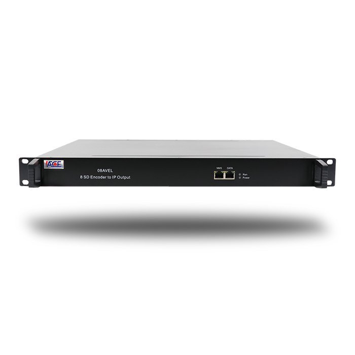08AVEL (ACE) 8 SD Encoder to IP Output – ตัวเข้ารหัสดิจิทัล 8 ช่อง SD ส่งออกผ่าน IP