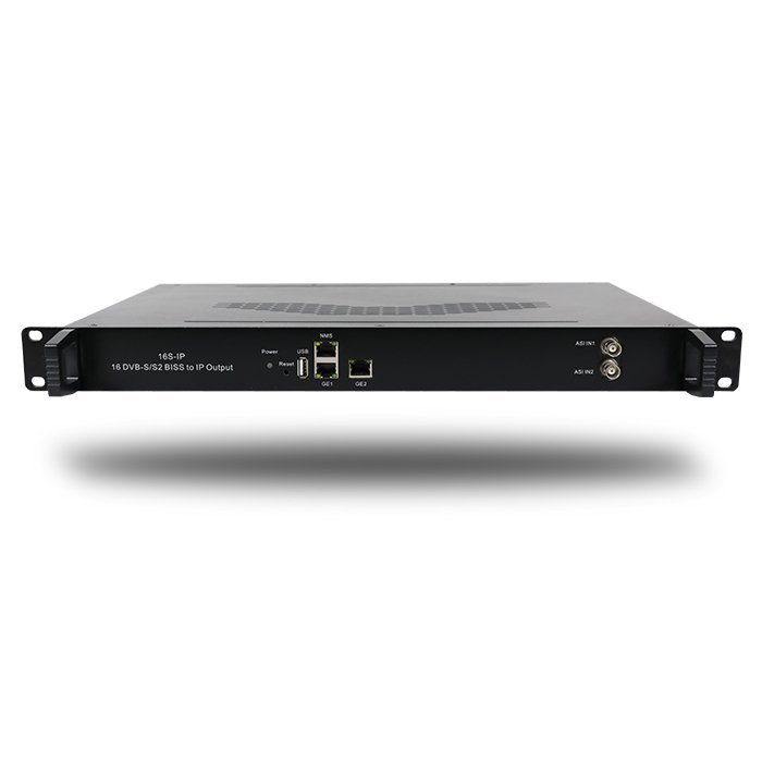GX-16S-IP (ACE) – 16 ช่องสัญญาณ DVB-S/S2 BISS to IP Output Encoder
