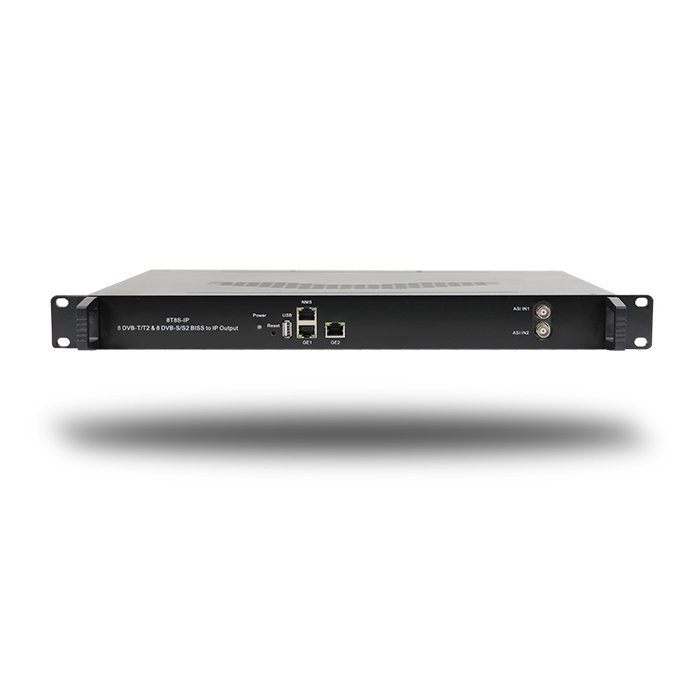 8T8S-IP (ACE) เป็นโมดูเลเตอร์และเดมอดูเลเตอร์แบบครบวงจรที่รองรับ 8 ช่องสัญญาณ DVB-T/T2 และ 8 ช่องสัญญาณ DVB-S/S2