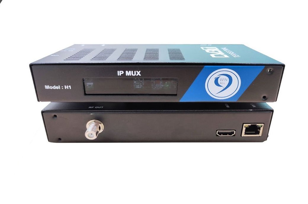 H1 IP to DVB-T Digital TV Modulator – ตัวแปลงสัญญาณ IP เป็น DVB-T รองรับโปรโตคอล HTTP, M3U, M3U8, UDP Multicast/Unicast