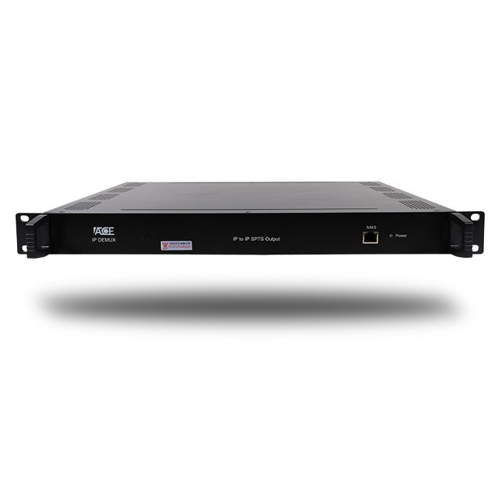 ACE IP-DEMUX – อุปกรณ์แปลงสัญญาณ IP De-Multiplexer รองรับการแปลง 512 SPTS หรือ MPTS เป็น 512 SPTS Output สำหรับระบบ IPTV และ Digital TV