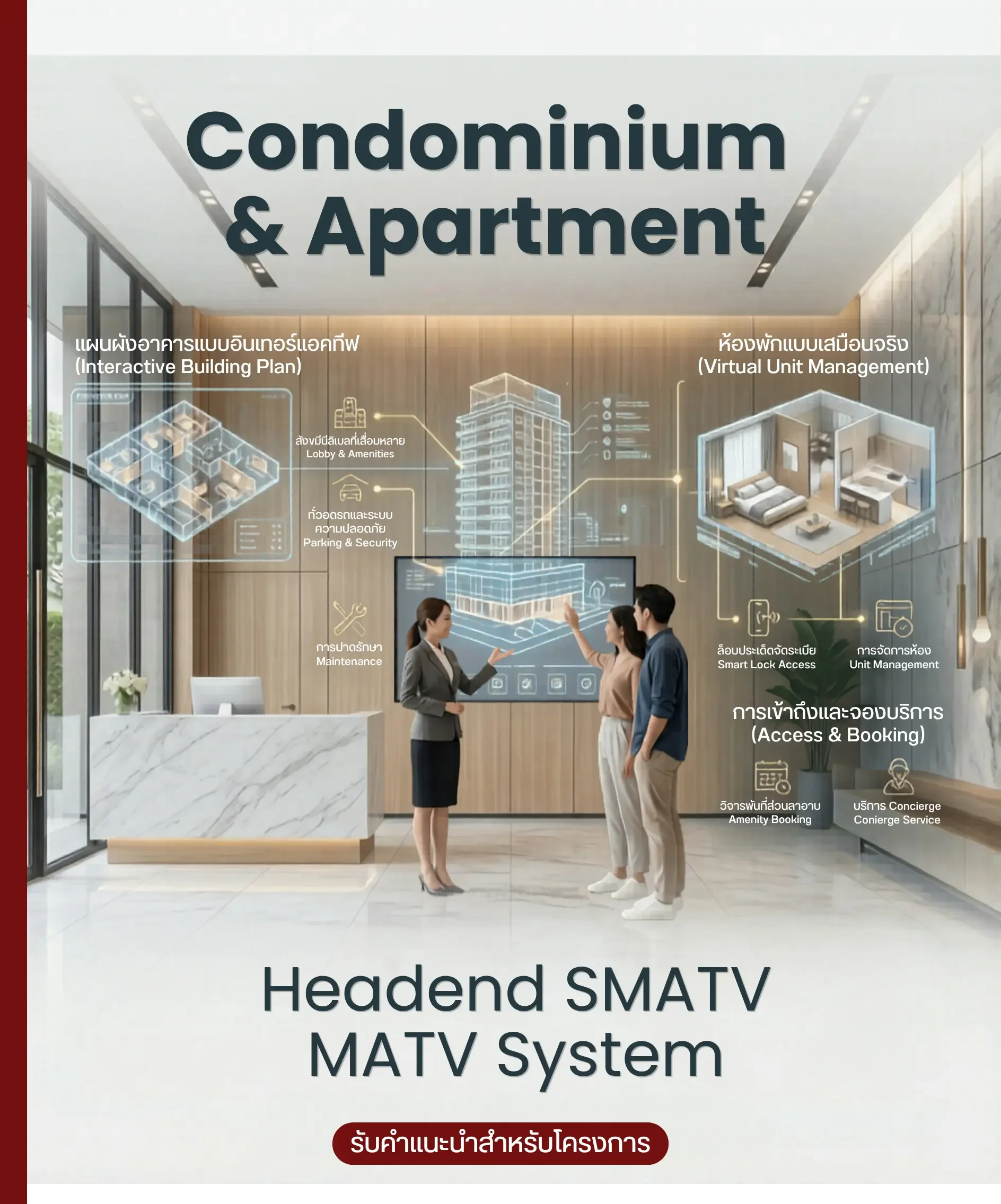 MATV, Hotel IPTV, GPON FTTR for Hotel, LED Display, Signage