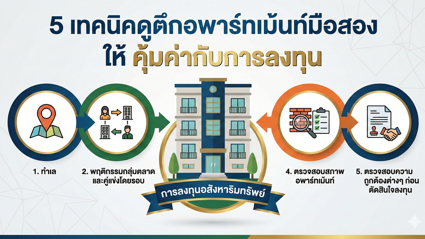 看值得投资的二手公寓楼的5个技巧