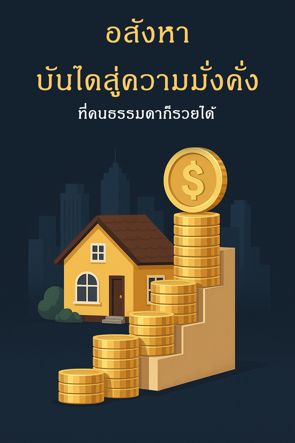 อสังหาฯ: บันไดสู่ความมั่งคั่งที่คนธรรมดาก็รวยได้ อสังหาฯ: บันไดสู่ความมั่งคั่งที่คนธรรมดาก็รวยได้