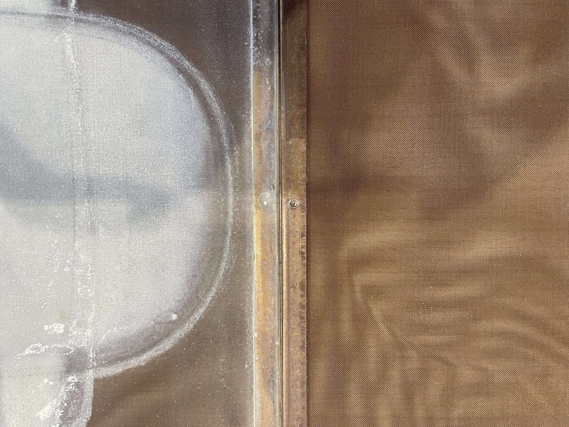 งานพ่นทำความสะอาดตระแกรงลวด งานพ่นทำความสะอาดตระแกรงลวด