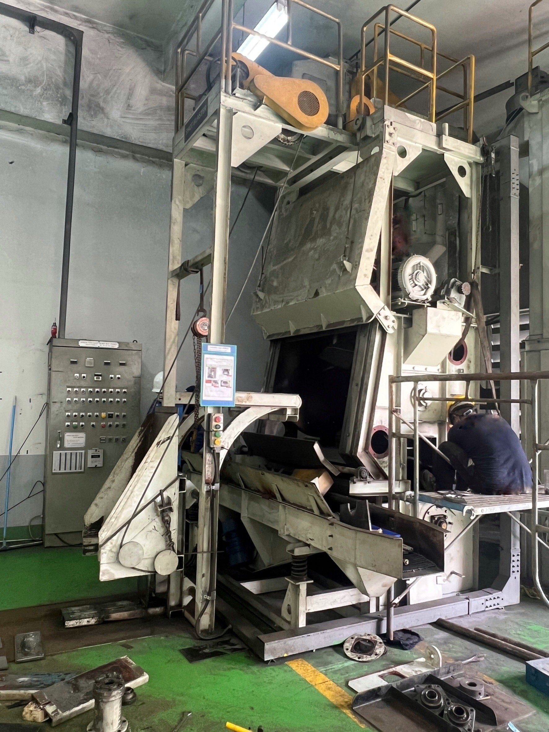 Shot blast machine maintenance service Shot blast machine maintenance service
