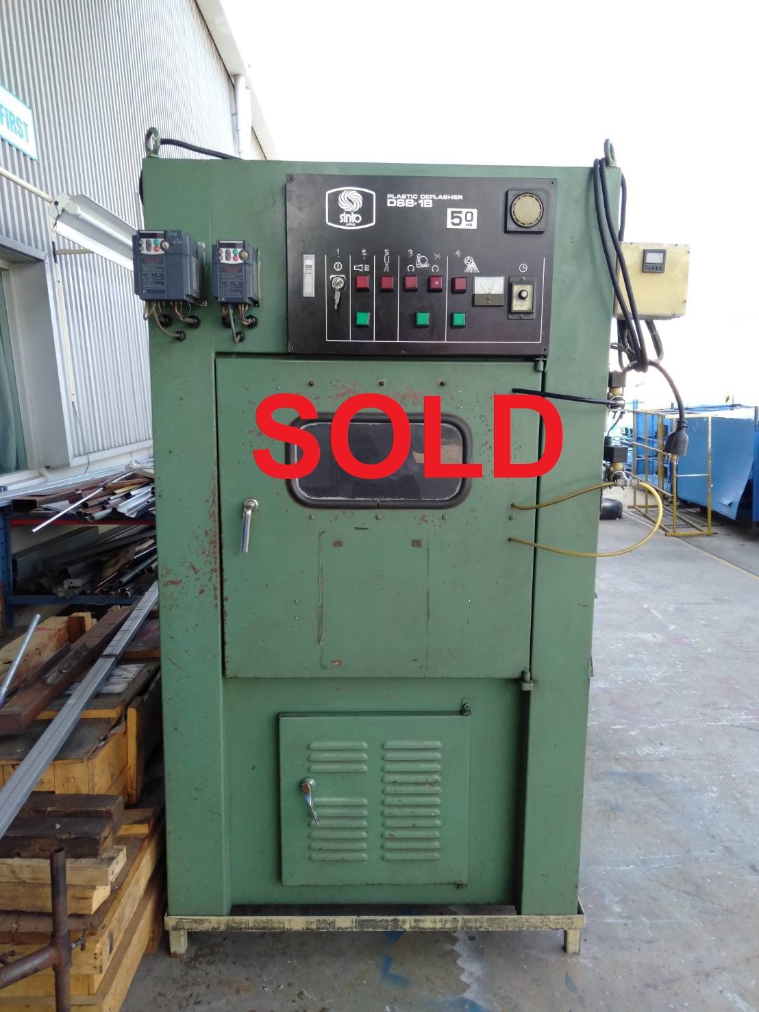 Plastic Deflasher (Used machine)