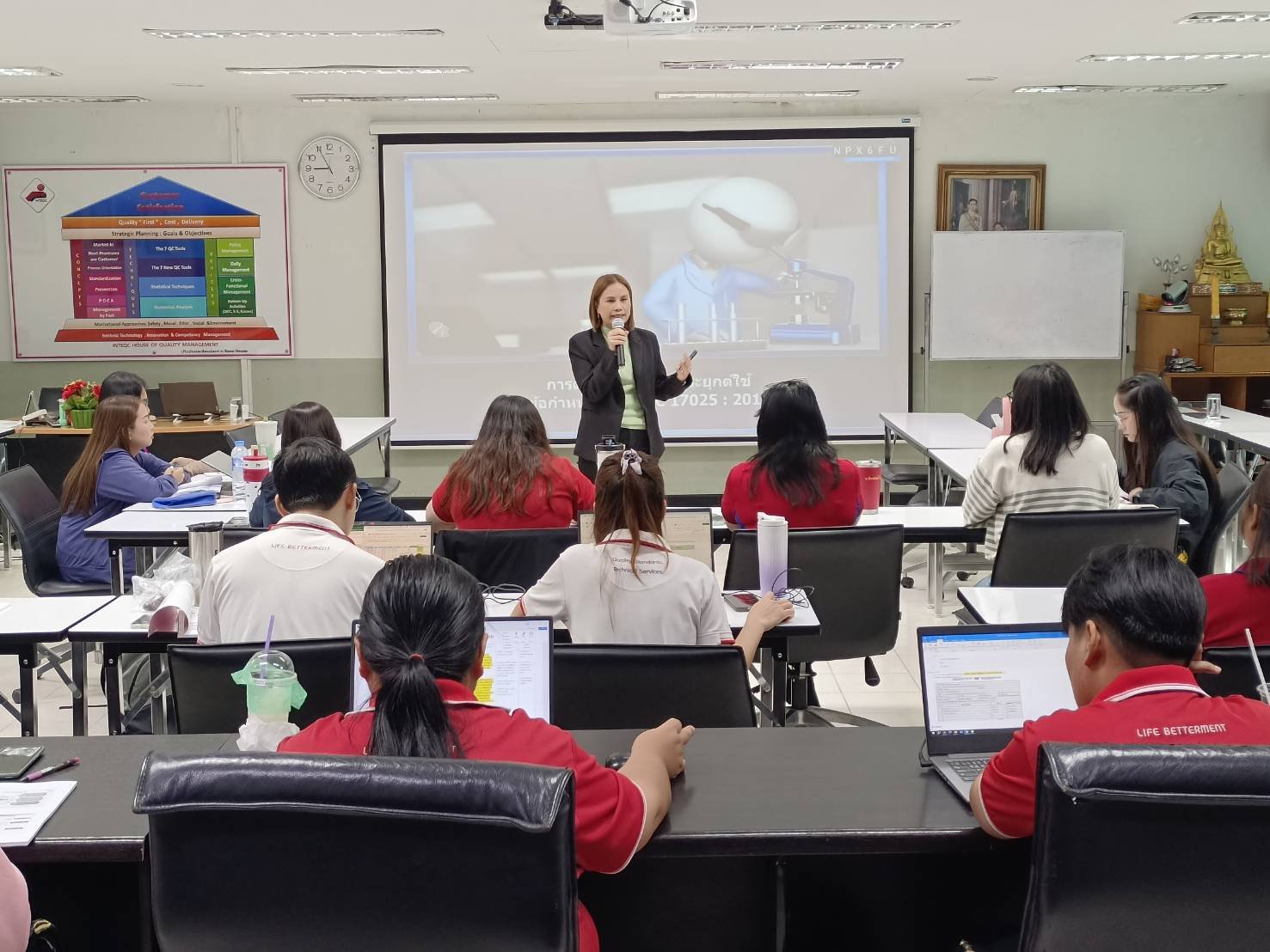 ภาพความประทับใจ  กิจกรรมการบรรยาย เรื่อง การตีความและการประยุกต์ใช้ ข้อกำหนด ISO/IEC 17025:2017 