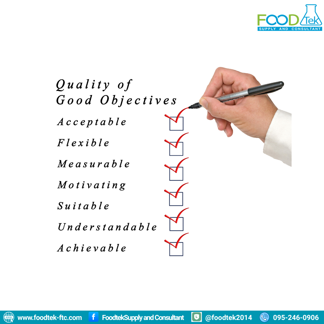 Quality Objectives quality objectives