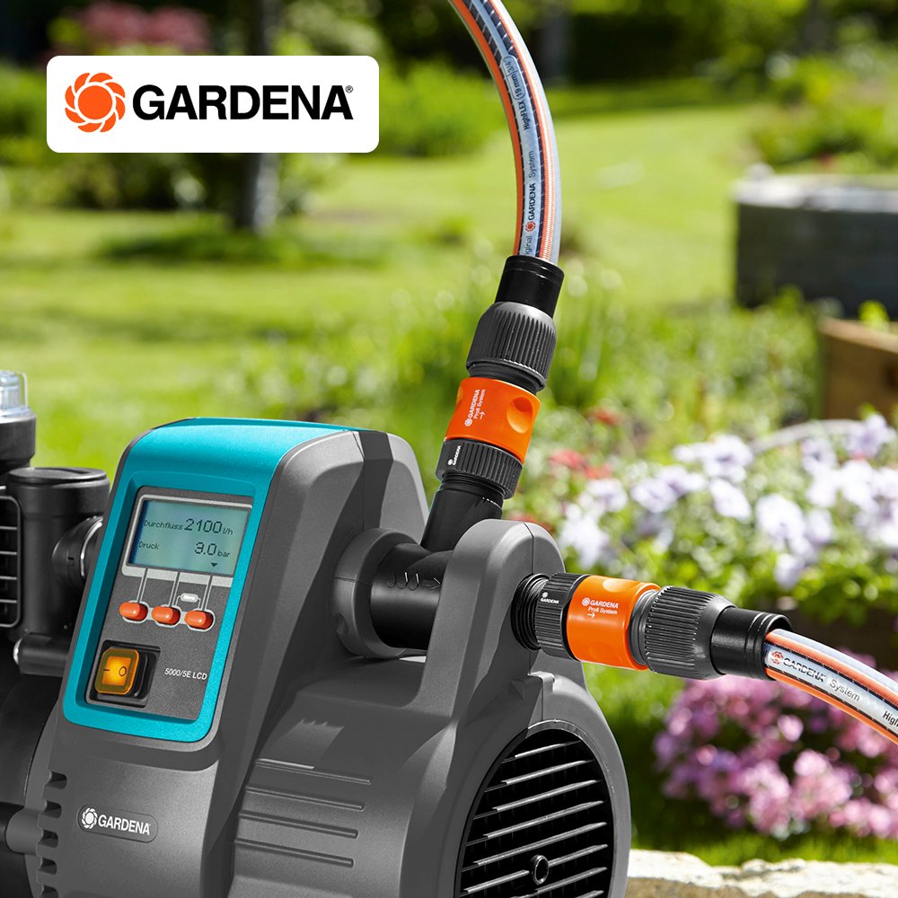 Gardena Automatic Home&Garden Pump 5000/5 LCD - tigerbay