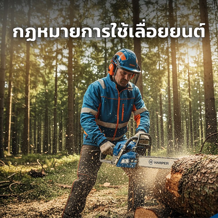 กฎหมายการใช้เลื่อยยนต์