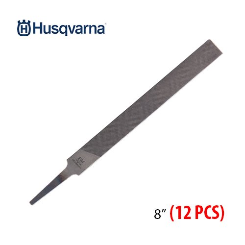 Husqvarna Flat File 8”, 12 PCS