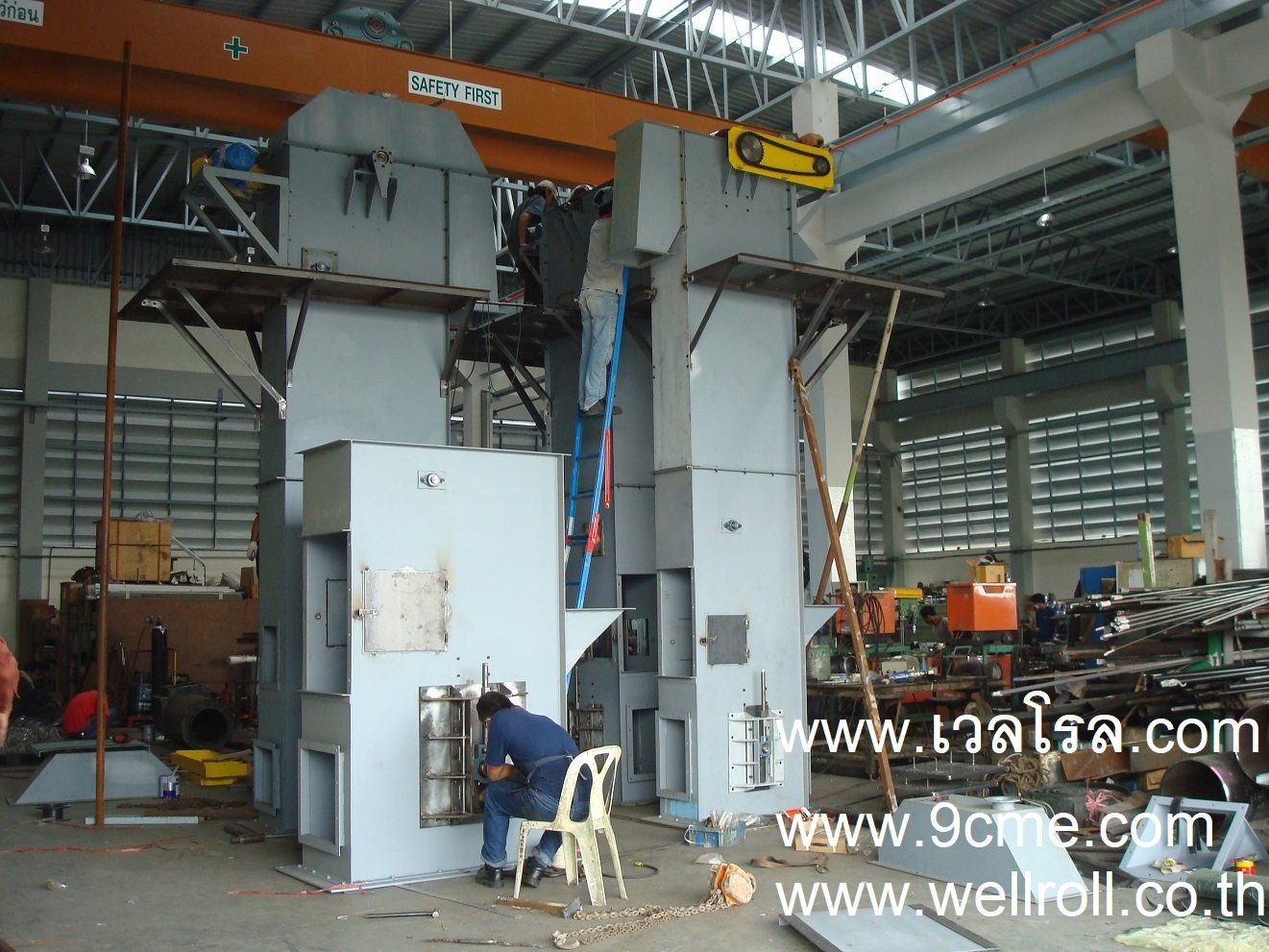 กระพ้อลำเลียง(bucket elevator) กระพ้อลำเลียง(bucket elevator)