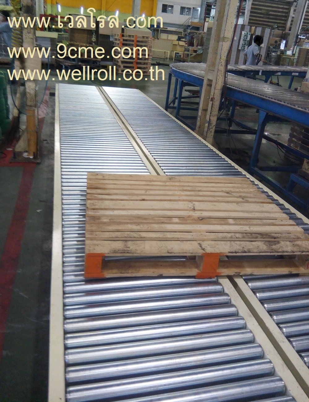 ลูกกลิ้งลำเลียง(Free roller conveyor) ลูกกลิ้งลำเลียง(Free roller conveyor)