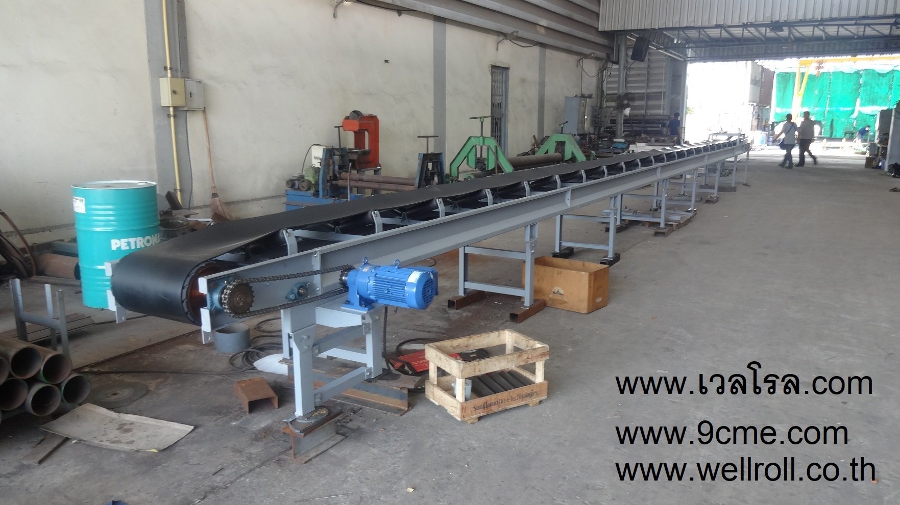 สายพานลำเลียง(Belt conveyor) สายพานลำเลียง(Belt conveyor)