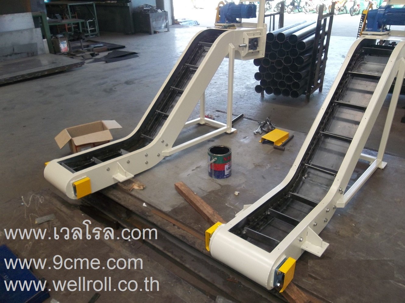 รางลำเลียงเศษ(Chip conveyor) รางลำเลียงเศษ(Chip conveyor)