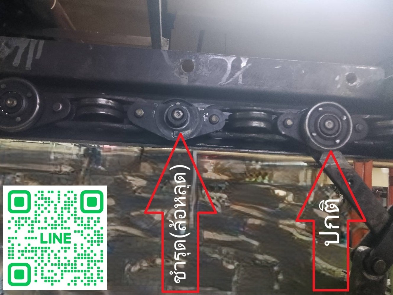 โซ่ลำเลียงแบบแขวน(overhead chain conveyor)