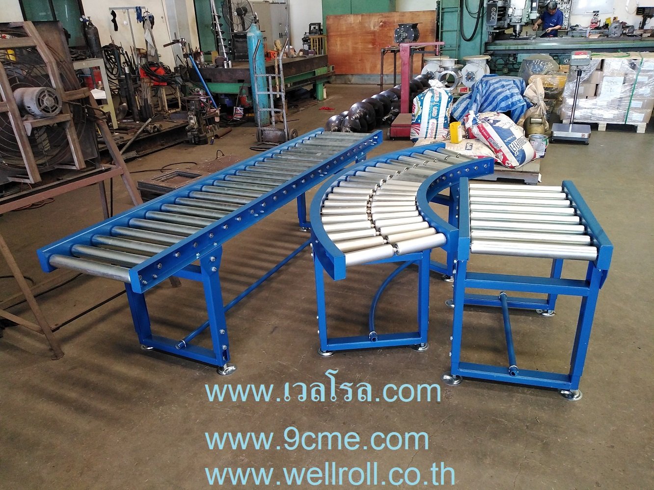 ลูกกลิ้งลำเลียง(Free roller conveyor) ลูกกลิ้งลำเลียง(Free roller conveyor)