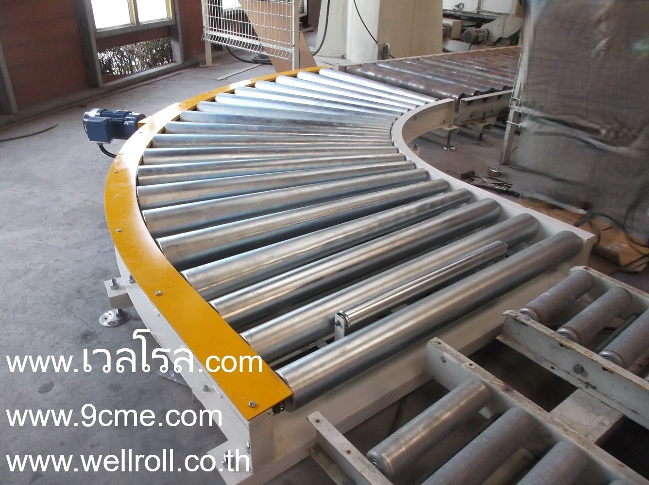 ลูกกลิ้งลำเลียง(Drive roller conveyor) ลูกกลิ้งลำเลียง(Drive roller conveyor)