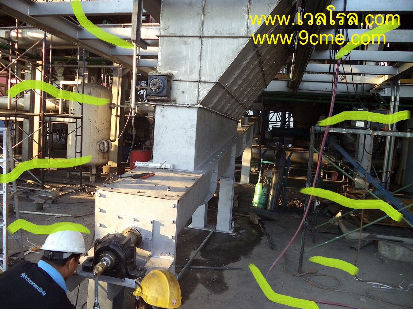 สกรูคอนเวเยอร์ขนขี้เถ้าใต้บอยเลอร์ สกรูคอนเวเยอร์ขนขี้เถ้าใต้บอยเลอร์