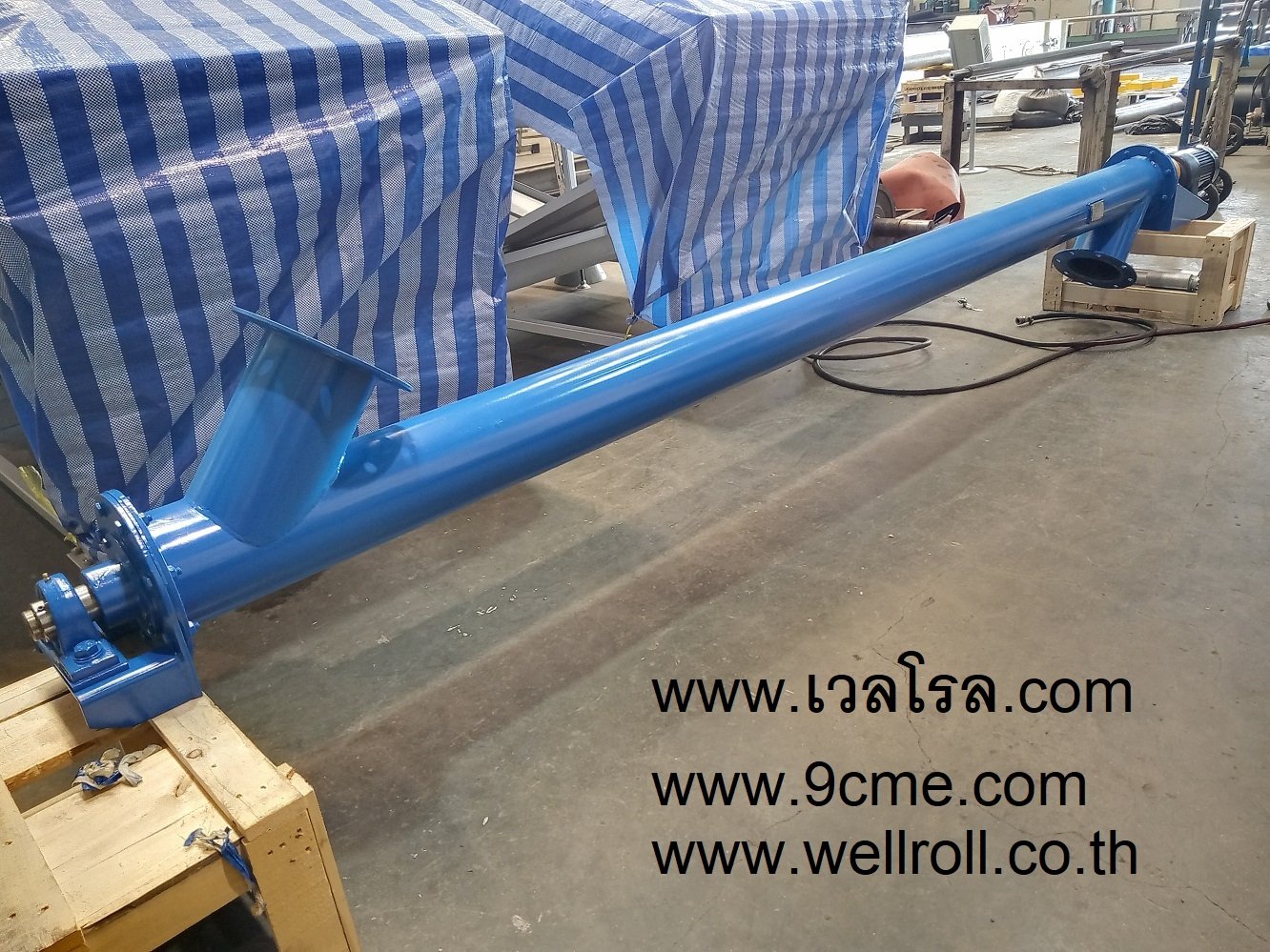 สกรูคอนเวเยอร์(screw conveyor) สกรูคอนเวเยอร์(screw conveyor)