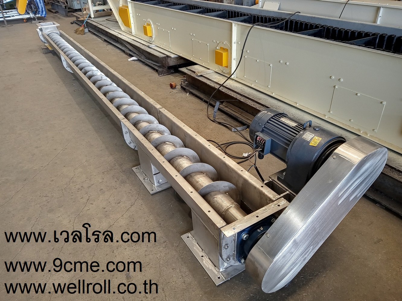 สกรูคอนเวเยอร์(screw conveyor) สกรูคอนเวเยอร์(screw conveyor)