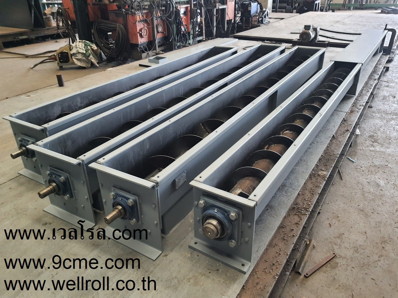 สกรูคอนเวเยอร์(Screw conveyor) สกรูคอนเวเยอร์(Screw conveyor)