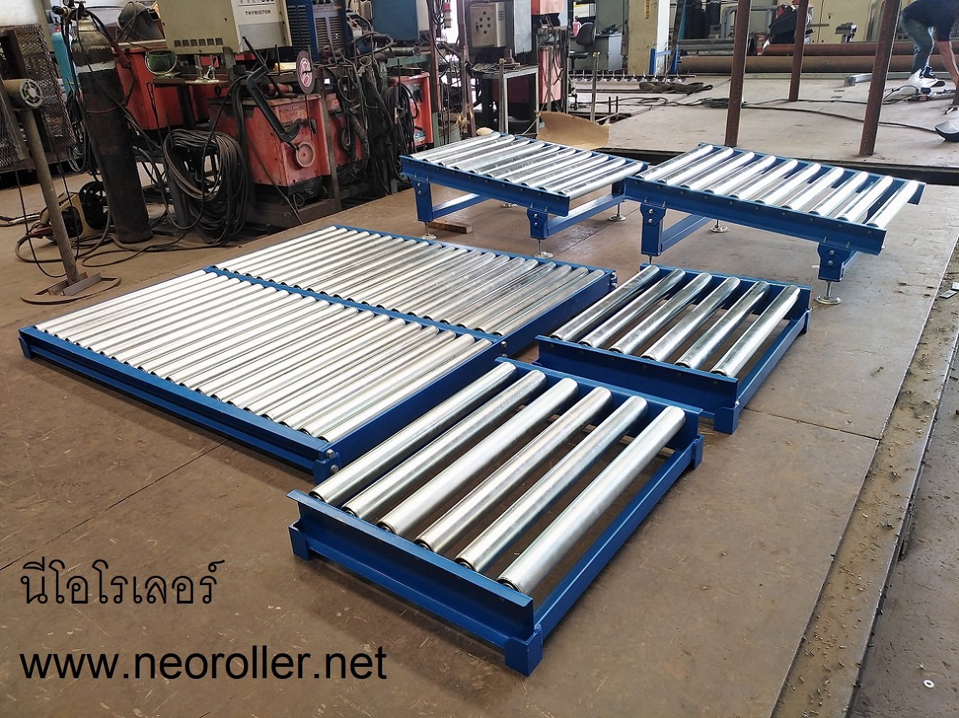 รางลำเลียงแบบลูกกลิ้ง รางลำเลียงแบบลูกกลิ้ง