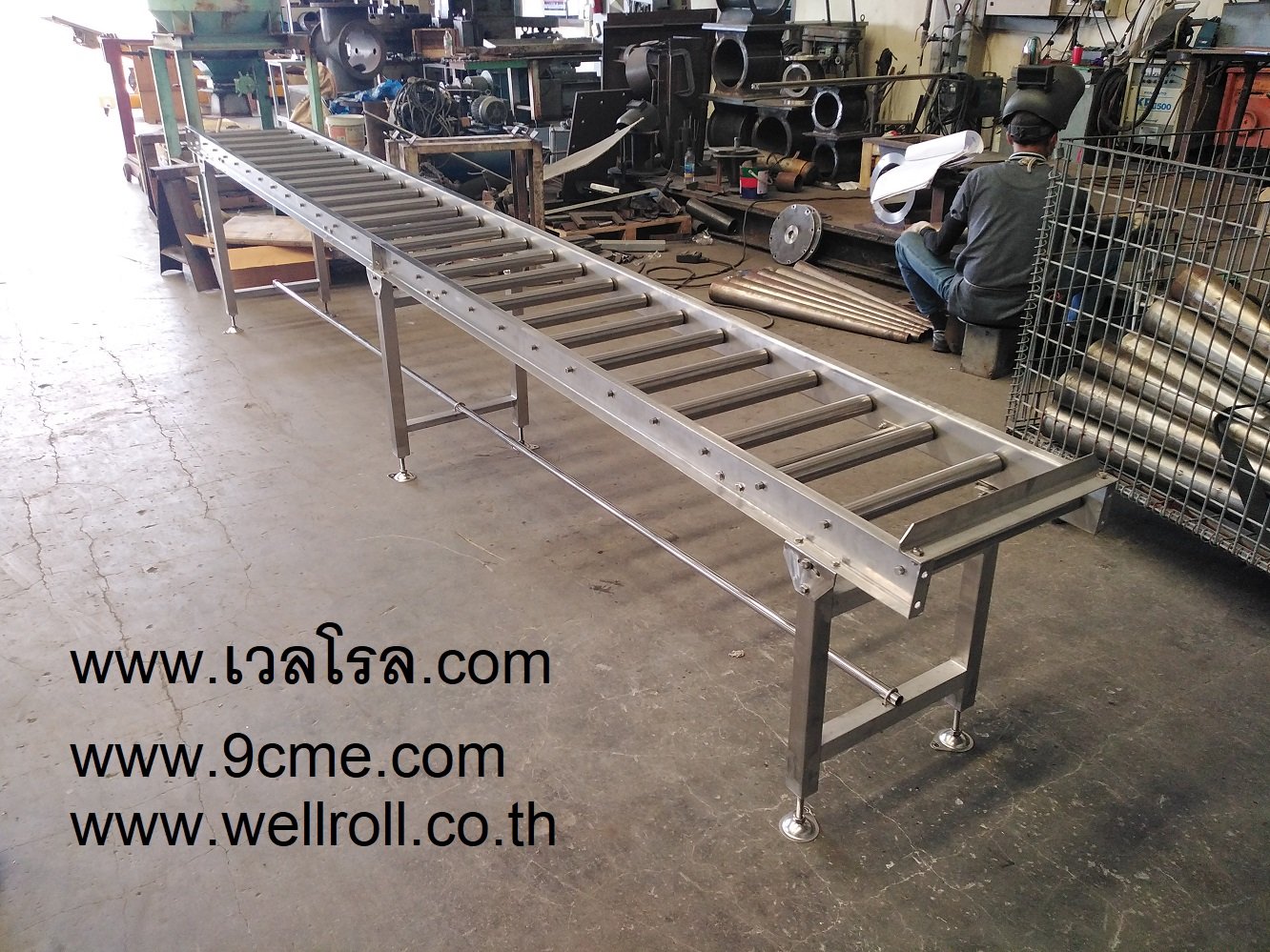 ลูกกลิ้งลำเลียง(Free roller conveyor) ลูกกลิ้งลำเลียง(Free roller conveyor)