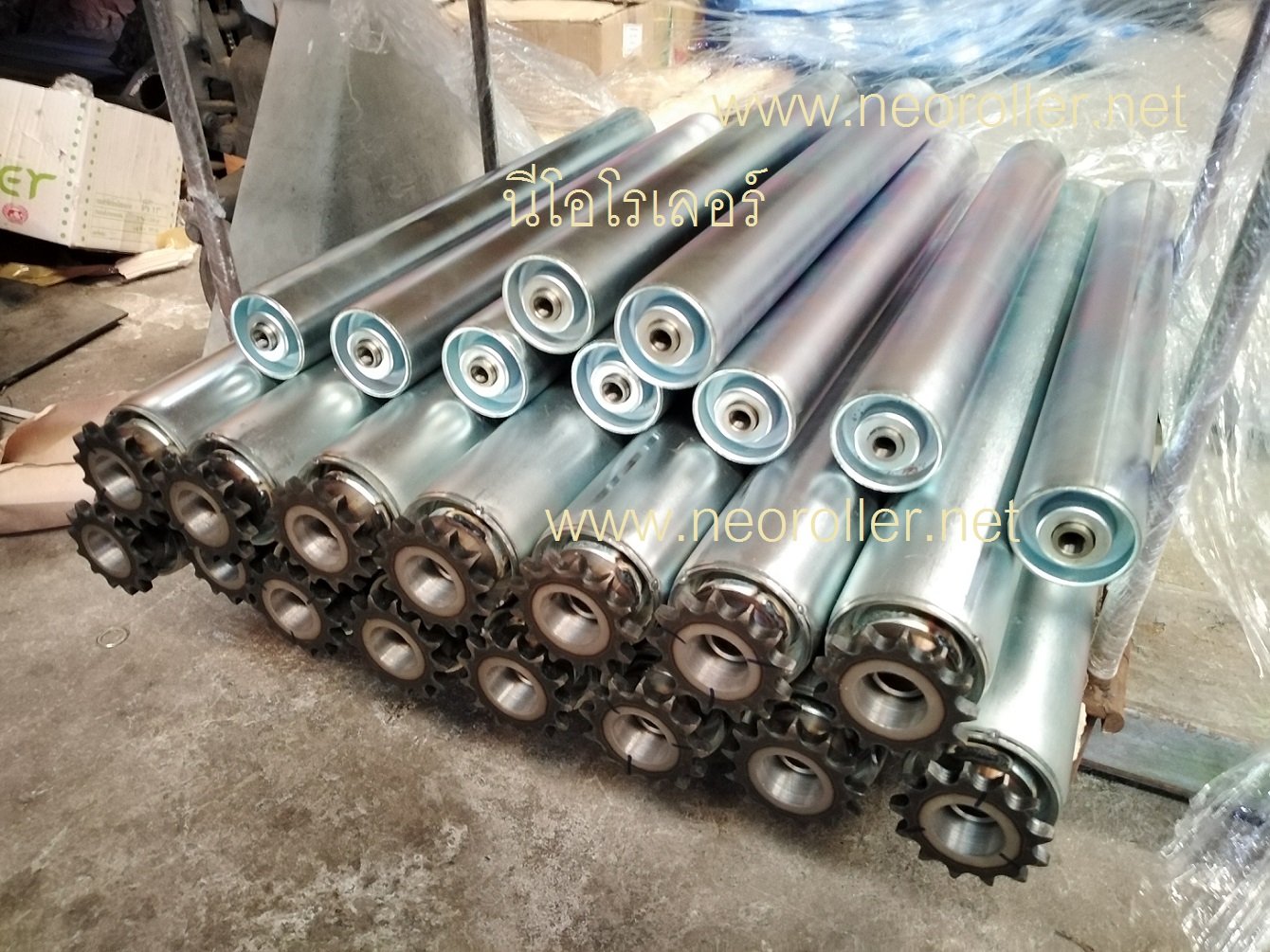 ลูกกลิ้งแบบติดเฟือง ลูกกลิ้งแบบติดเฟือง