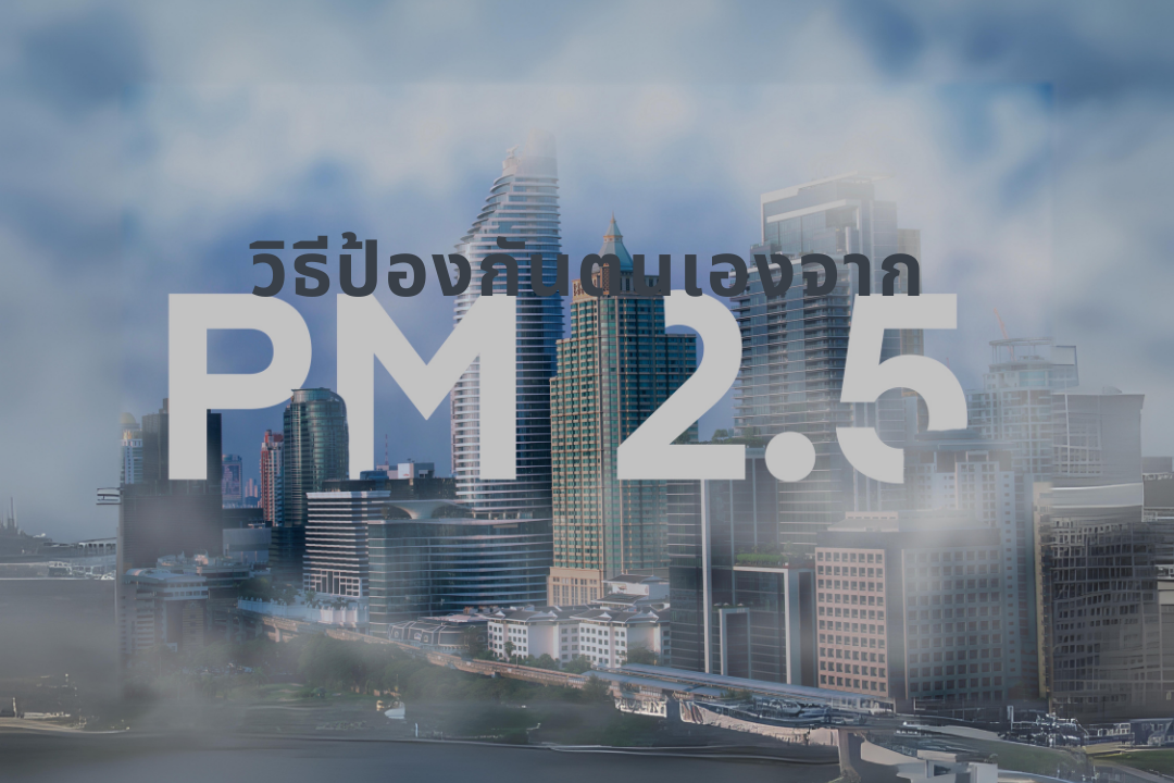 วิธีป้องกันตนเองจาก PM2.5