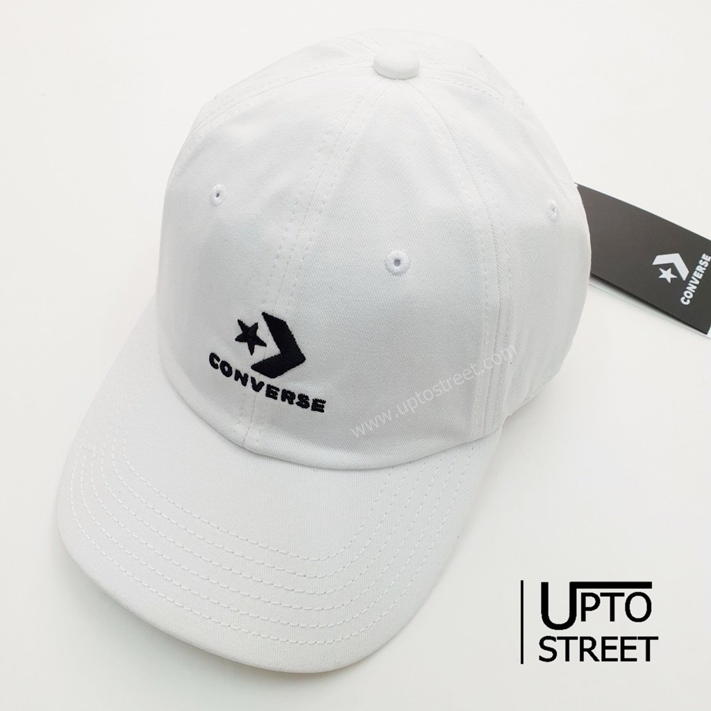 หมวก Converse Corelock Up Baseball Cap - White [125001249WW]