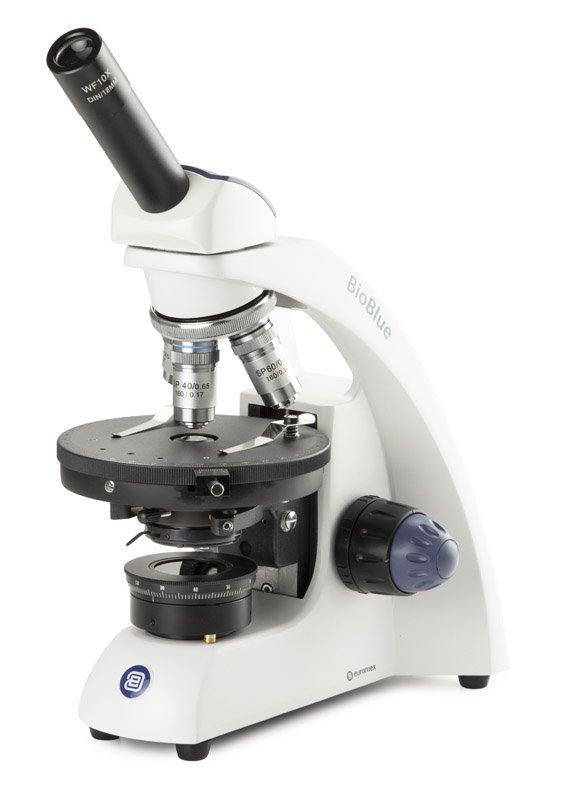 Microscope P BB.4250-P-DLED BioBlue monocular polarization microscope with SMP