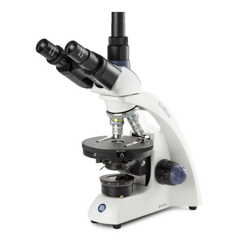Microscope P BB.4243-P-DLED BioBlue trinocular polarization microscope with SMP