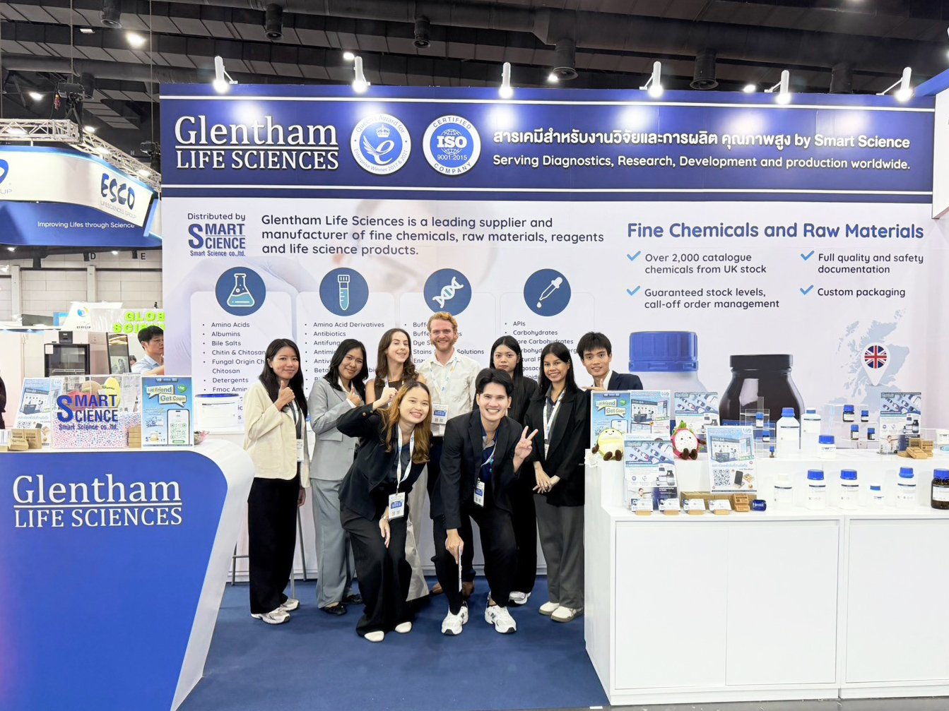 Glentham Life Sciences เคมียอดนิยมเพื่องานวิจัยระดับโลก โดย Smart Science ในงาน Thailand LAB 2026