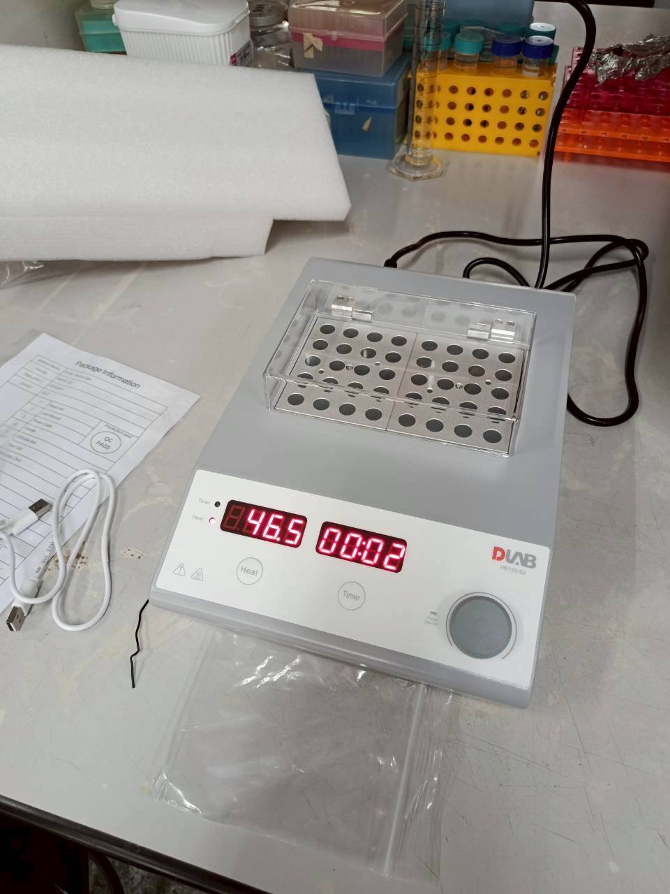 (HB150-S2) LED Digital Double Modules Dry Bath by DLAB