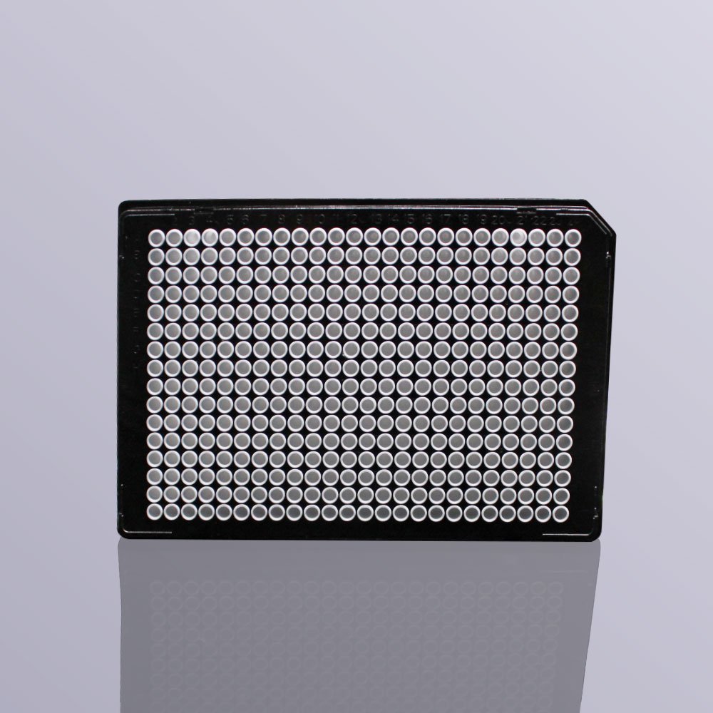 40ul 384 well PCR plate, full skirt, PC frame, PP tube, black plate ...
