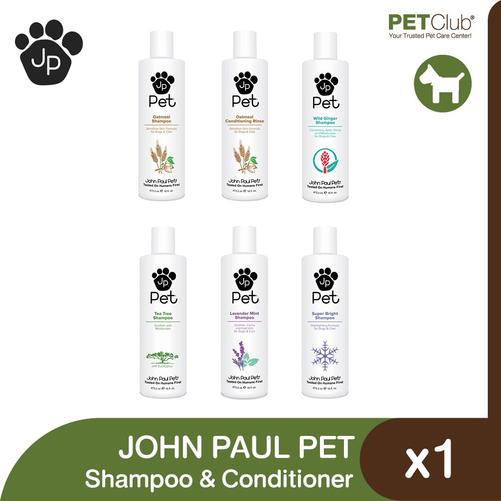 John Paul Pet Shampoo & Conditioner 473ml.