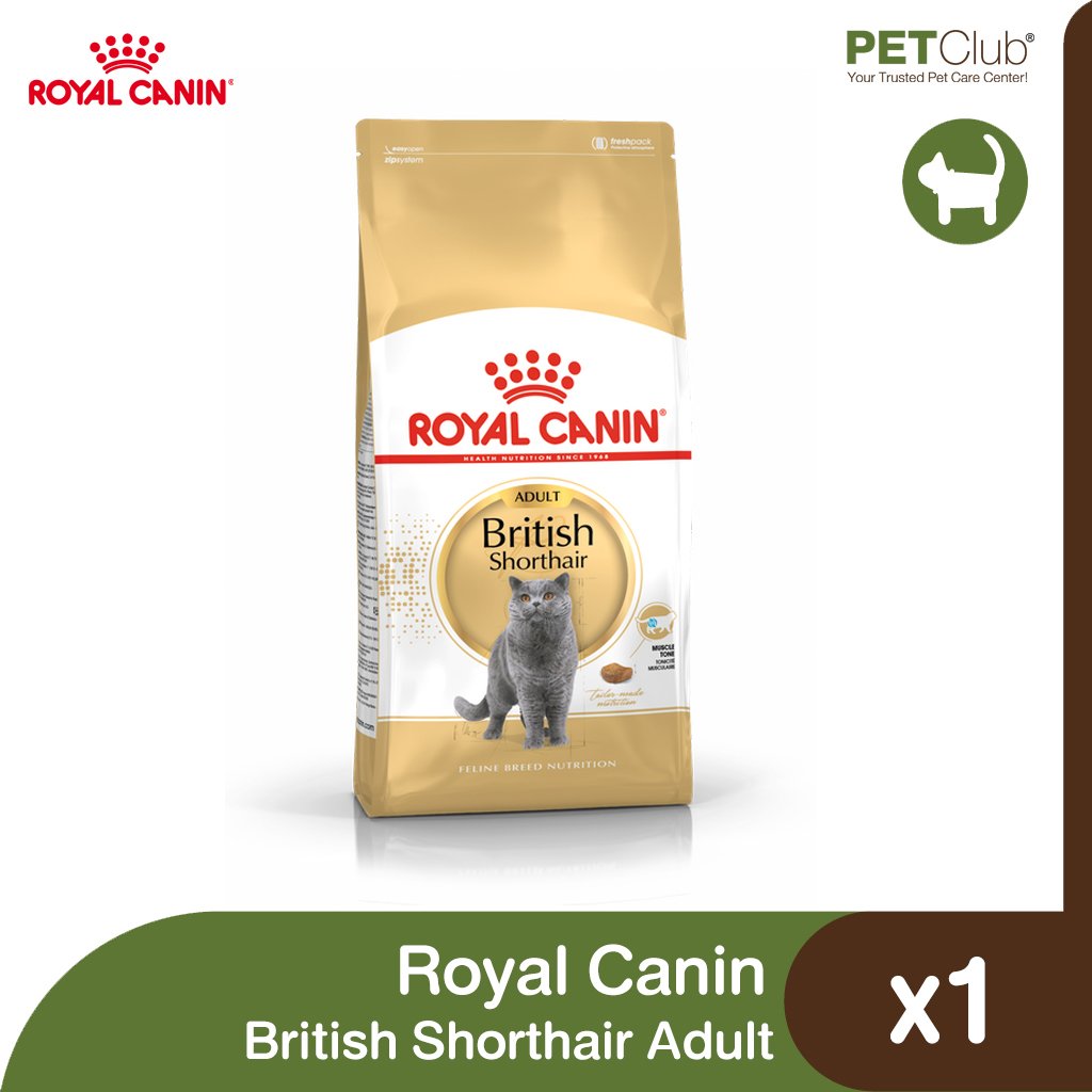 Royal Canin British Shorthair Adult - สำหรับแมวโต พันธุ์บริติช ชอร์ตแฮร์