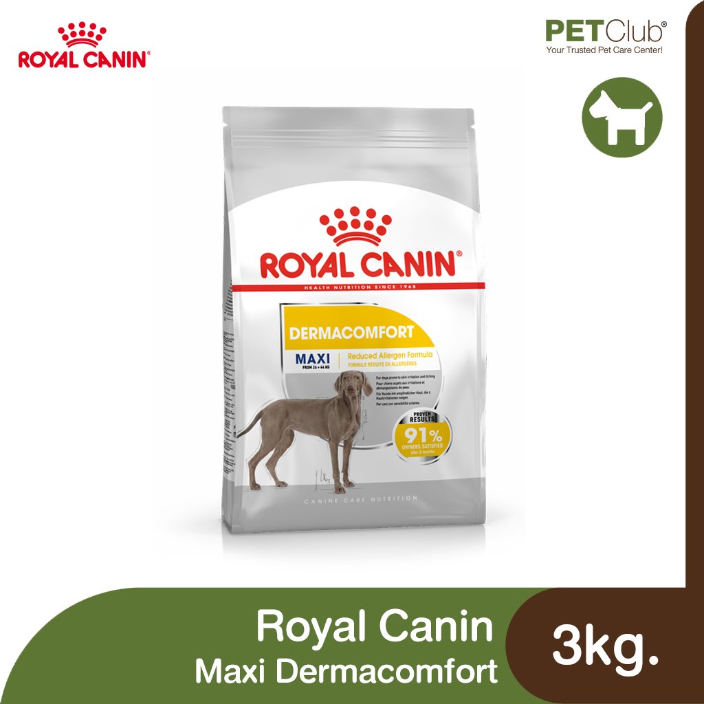 Royal Canin Maxi Dermacomfort - สุนัขโต พันธุ์ใหญ่ ผิวแพ้ง่าย