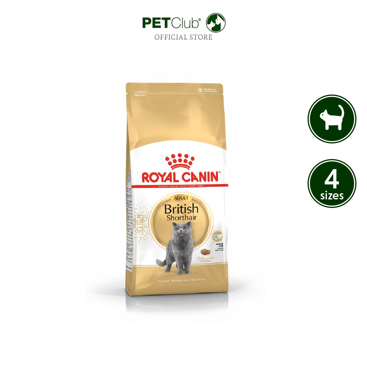 Thức ăn mèo Royal Canin British Shorthair Adult 2kg Petmall 2022 Thức ăn mèo Royal Canin British Shorthair Adult 2kg Petmall 2022