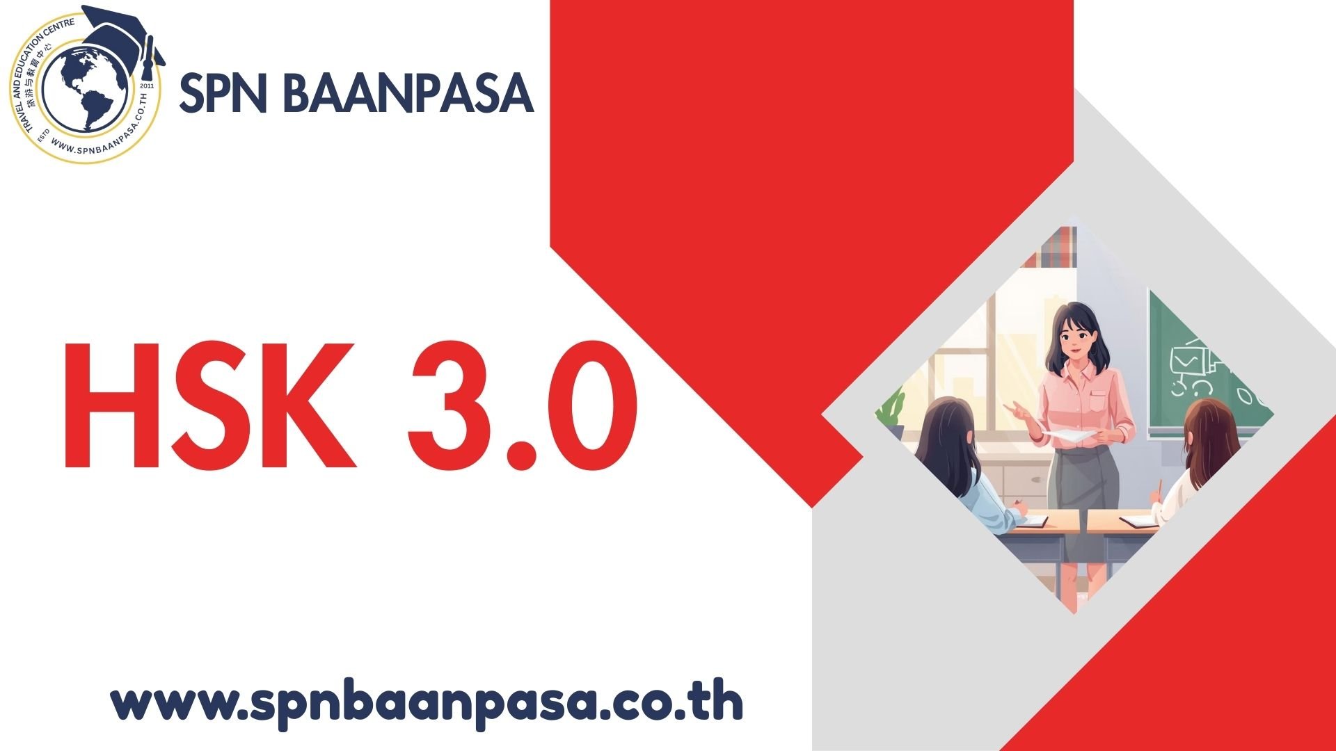 ตัวอย่างข้อสอบ HSK 3.0 ฉบับอัปเดตล่าสุด ครบตั้งแต่ HSK1-6